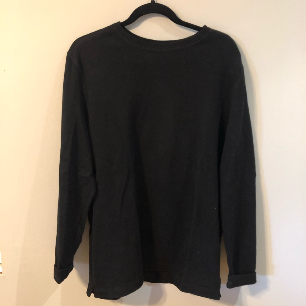 BANANA REPUBLIC BLACK LONGSLEEVE SIZE L
